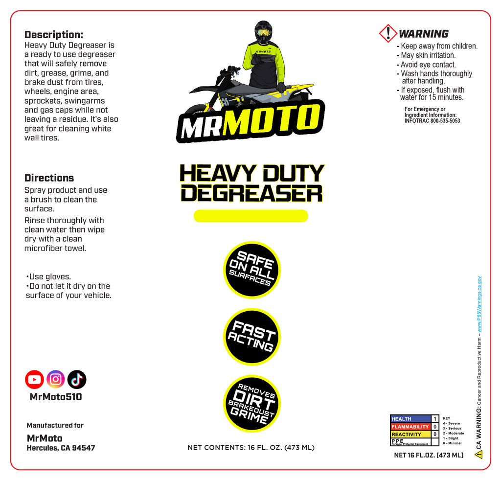 Heavy Duty Degreaser