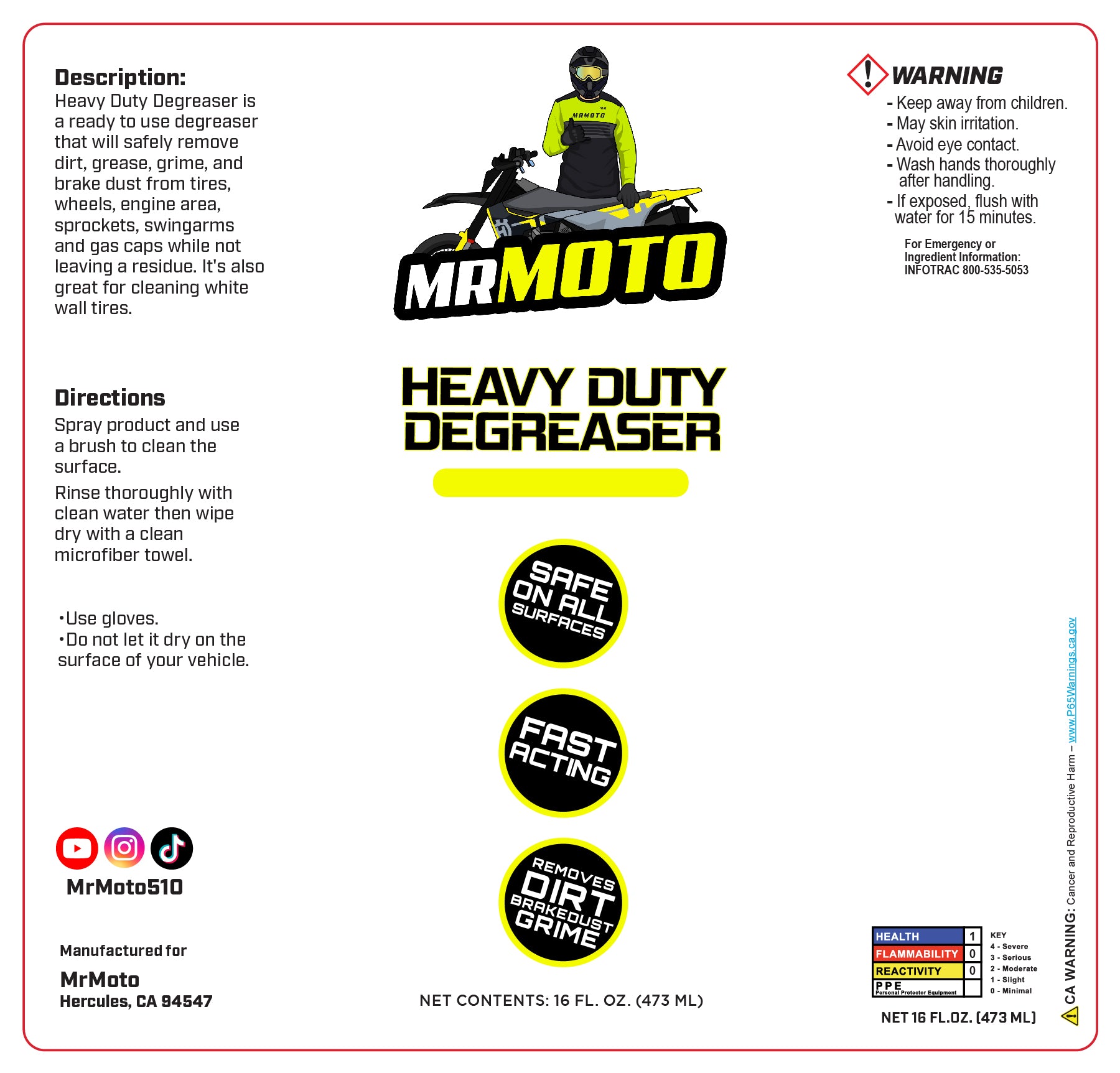 Heavy Duty Degreaser
